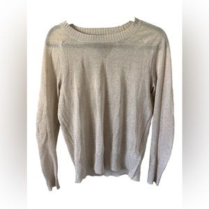 J Crew  Women’s Shirt Sweater Rose Gold Shimmer Long Sleeves Size S